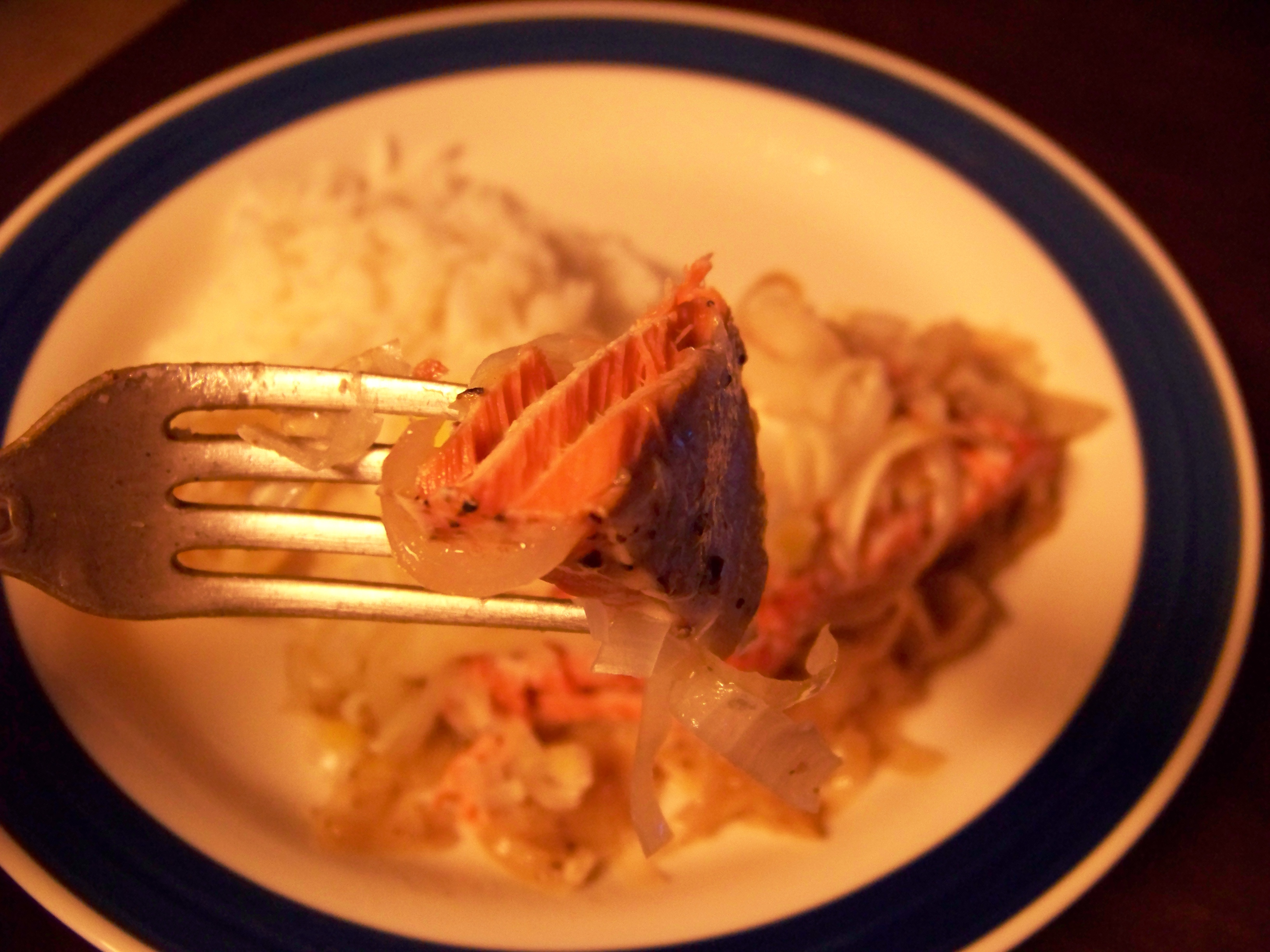 Salmon With Leeks