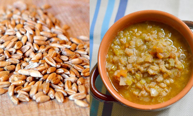 Farro & Leek Soup
