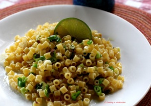 Green Garlic, Brown Butter and Lime Pasta