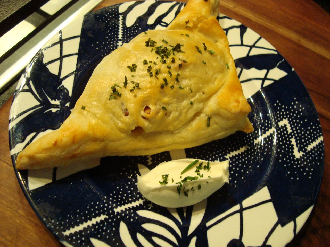 Everything (Plus Chives) Baked Potato Puff Pastries