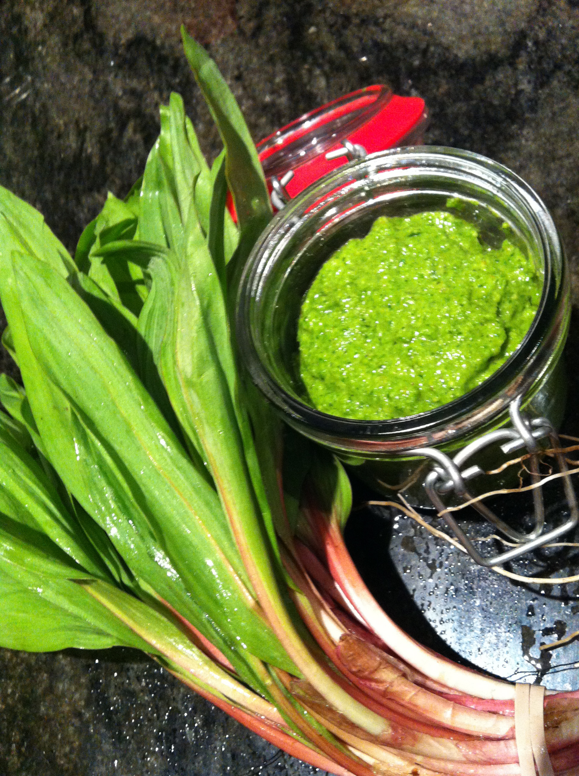 Spicy Ramp Kati Roll