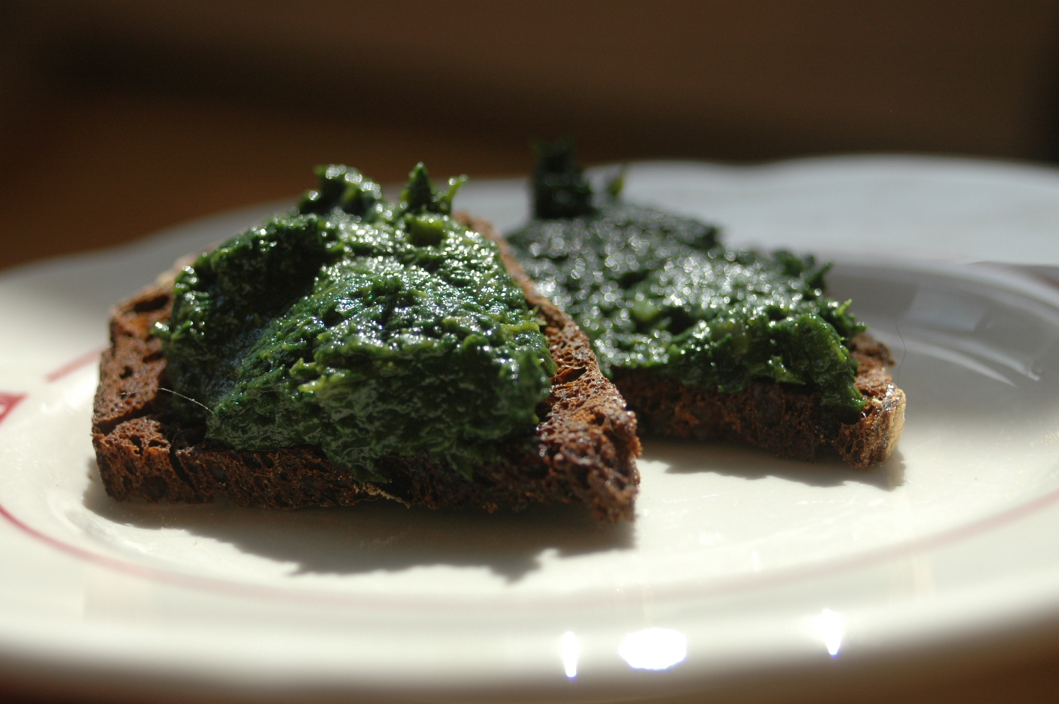 wild greens paté