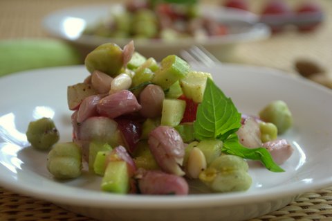 Pink & green Salad