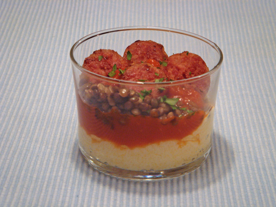 Guess who came for dinner with the Polenta