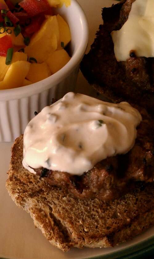 Chive Burgers