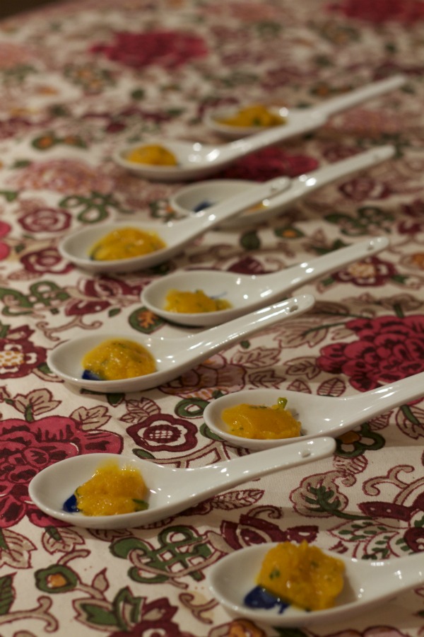 Mango, Mint, Guava and Rose Sorbet - "Gola Ganda"