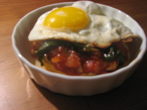 Green, Eggs, and Polenta