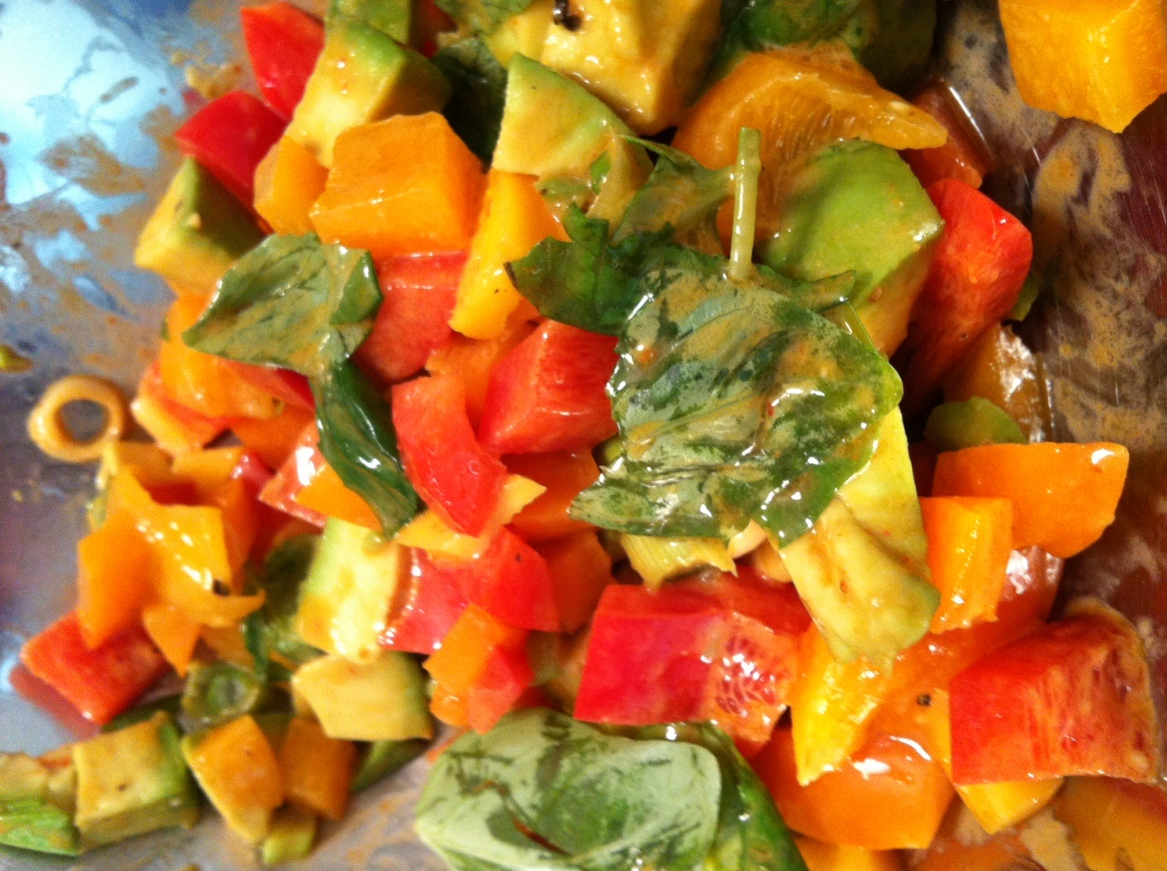 Monday Night Mango Salad