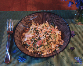 Vietnamese Mango and Chicken Salad