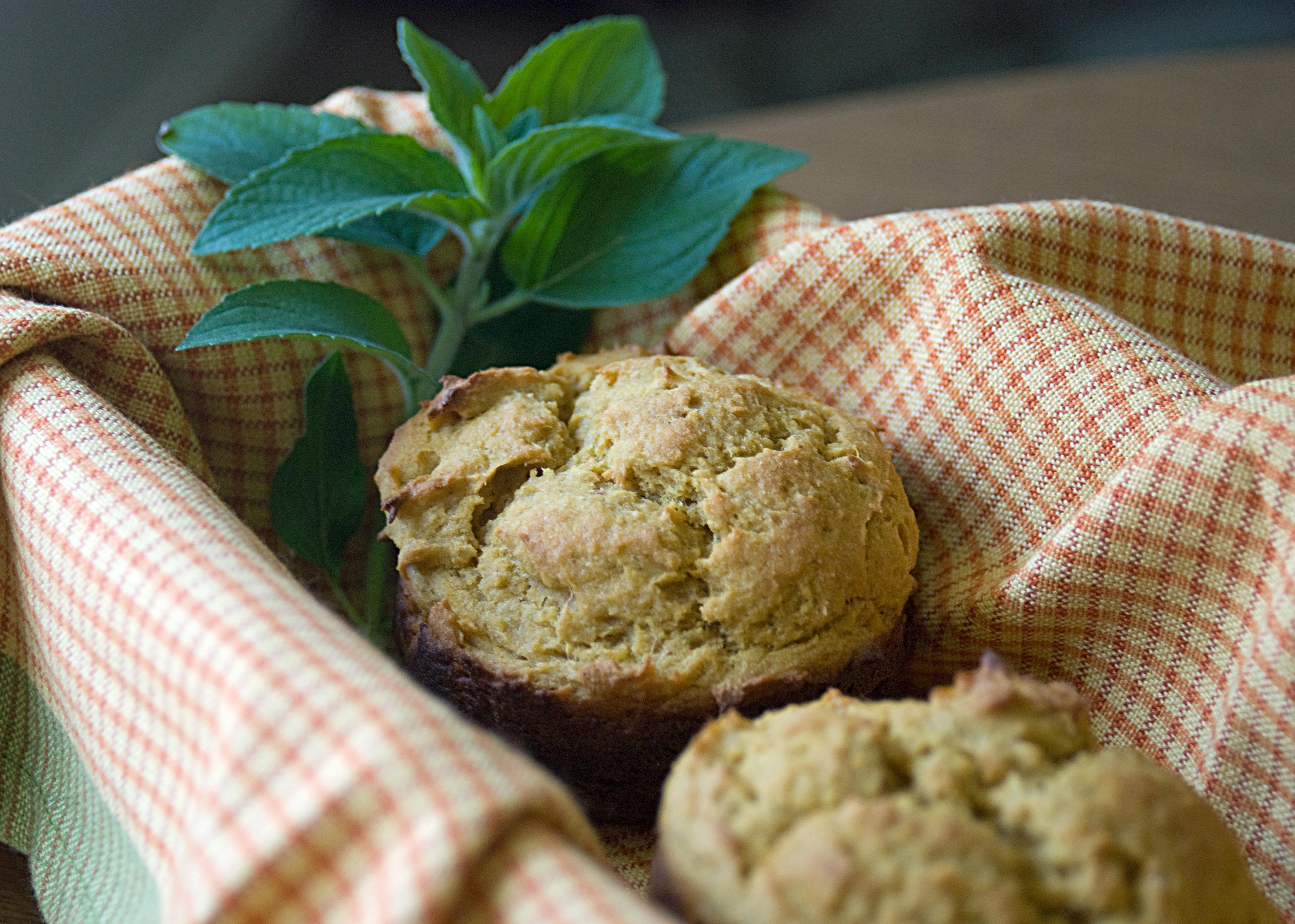 Mango Coconut Cardamom Muffins