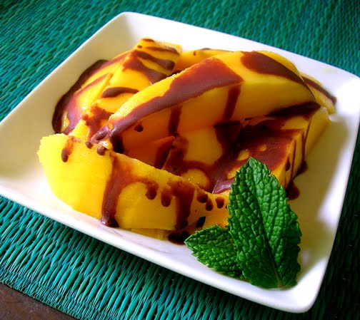 "Magic Shell" Mango