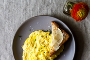 Daniel Patterson's Poached Scrambled Eggs