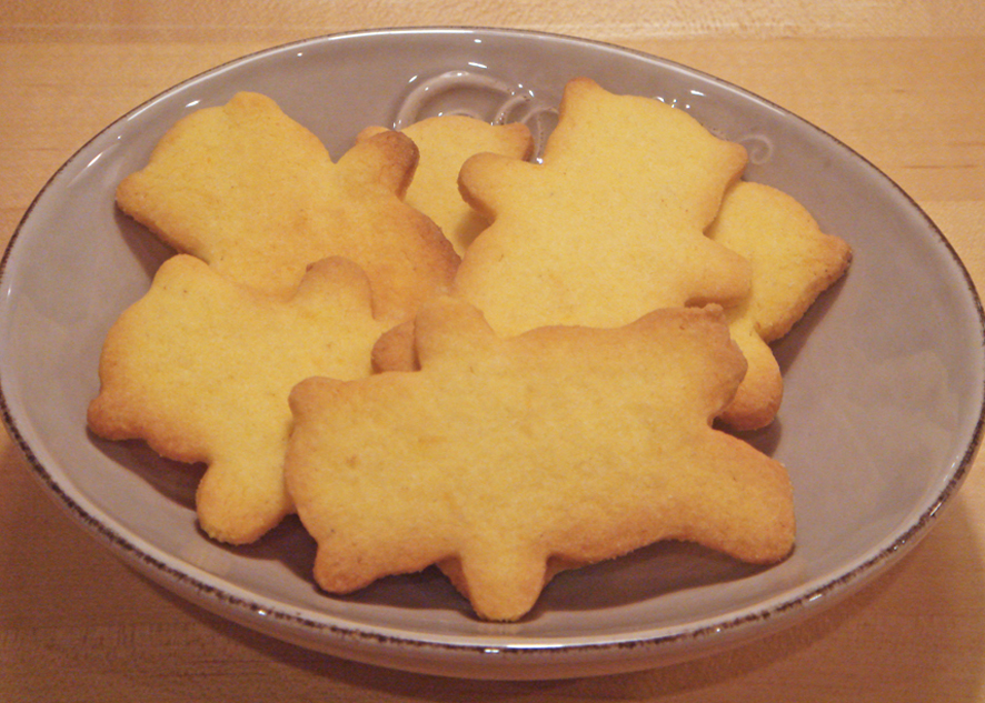 Super Crunchy Orange and Cornmeal Biscuits