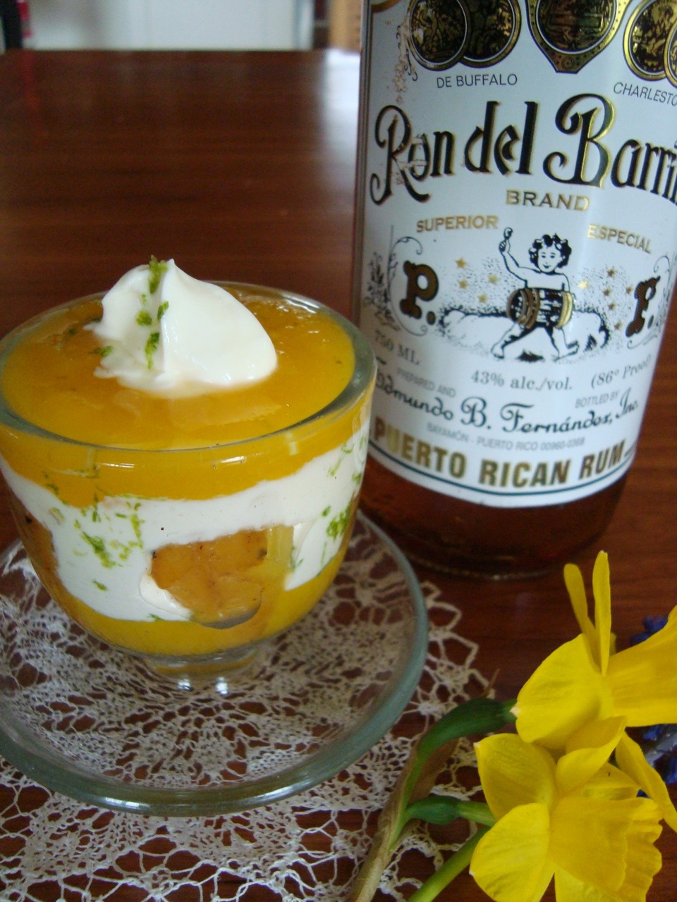 The Mango, the Pineapple, the Rum, and the Rain