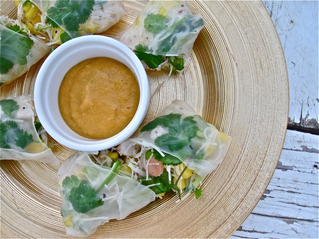 Cambodian-Style Spring Rolls