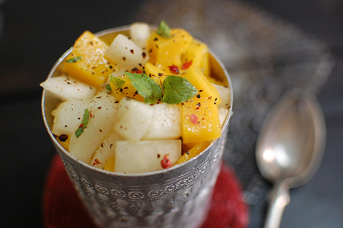 Mango, Melon Salad