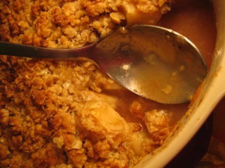 Apple Pear Crispy Crumble