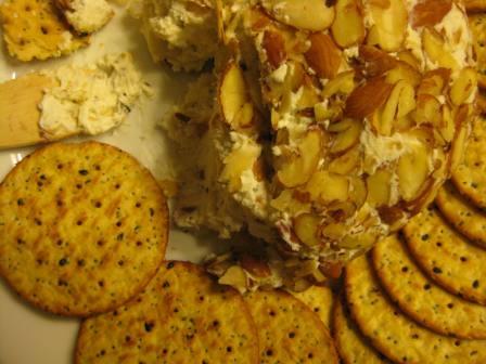 Honey Rosemary and Pear Cheese Ball