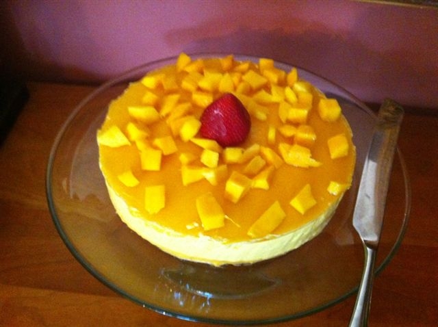 Mango Mousse Cake Delight