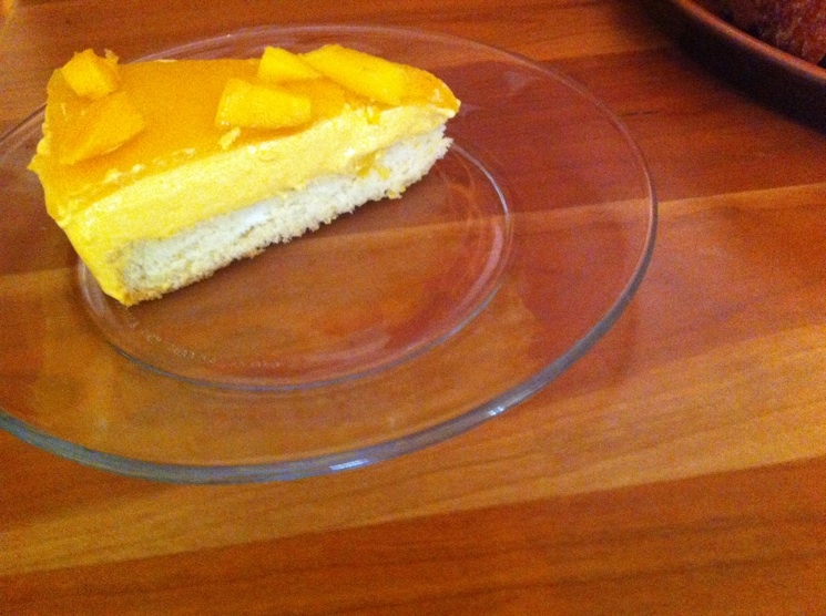 Mango Mousse Cake Delight