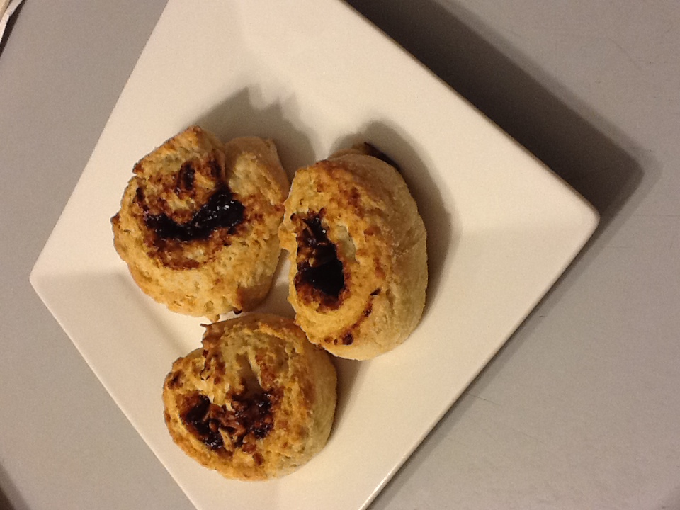 Prune & Parmesan Rolled Scones