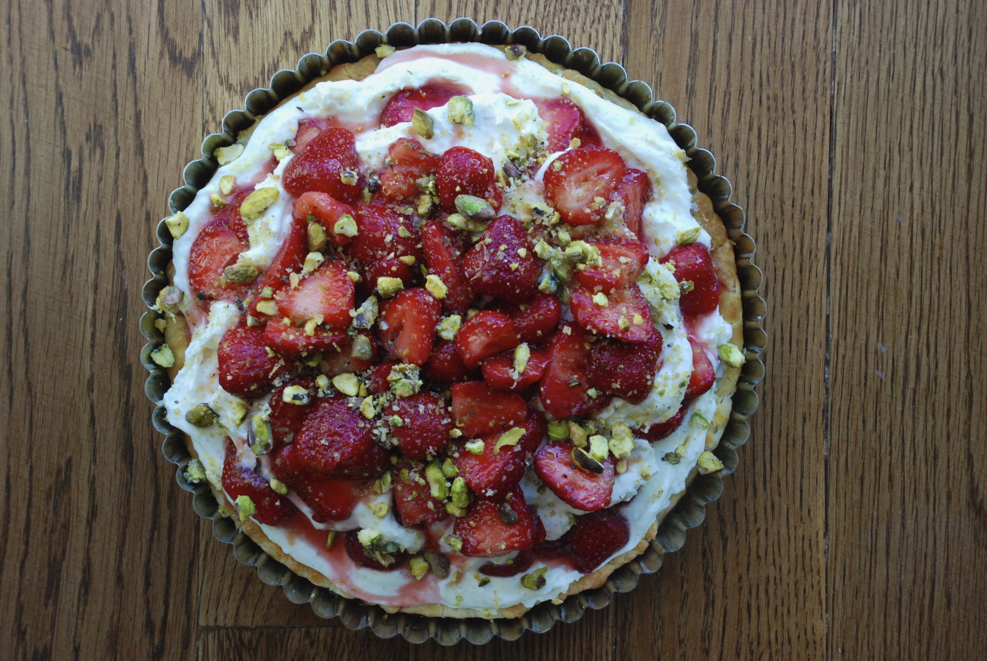 Strawberry Croissant Tart