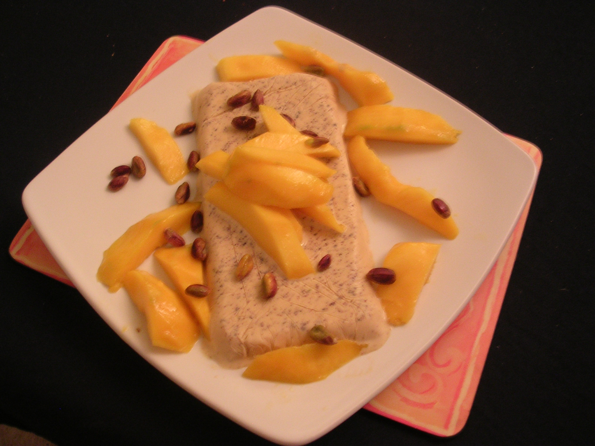 Mango and Pistachio Kulfi