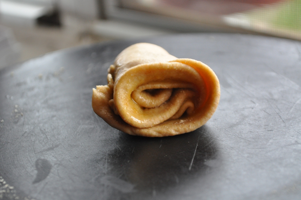Scallion and Potato stuffed Bread - Alu Parantha