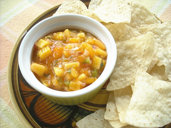 Mango & Peach Salsa