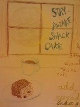 Stay-Awake Snack Cake
