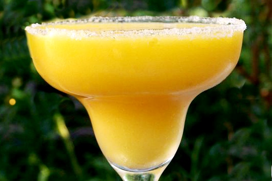 Smoky Mango Margarita with Cilantro