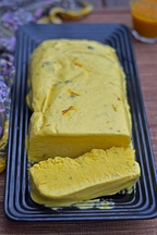Mango Semifreddo with Salted Pistachios