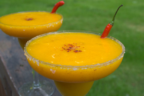 'Tangorita' (Mango tamarind margarita)