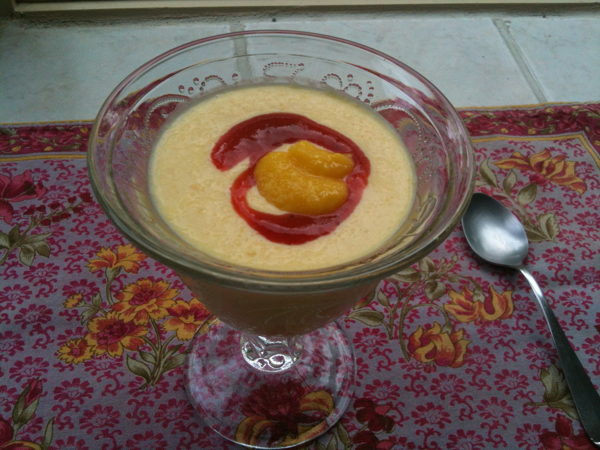 Mango-Lemon Soup