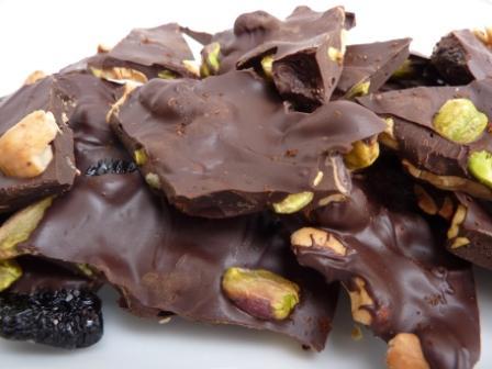 Ancho Chili-Cinnamon Chocolate Bark