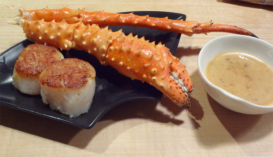 Crab with Miso Butter Sauce
