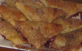 Holiday Apple-Cranberry Turnovers