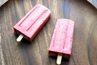 Strawberry Popsicles