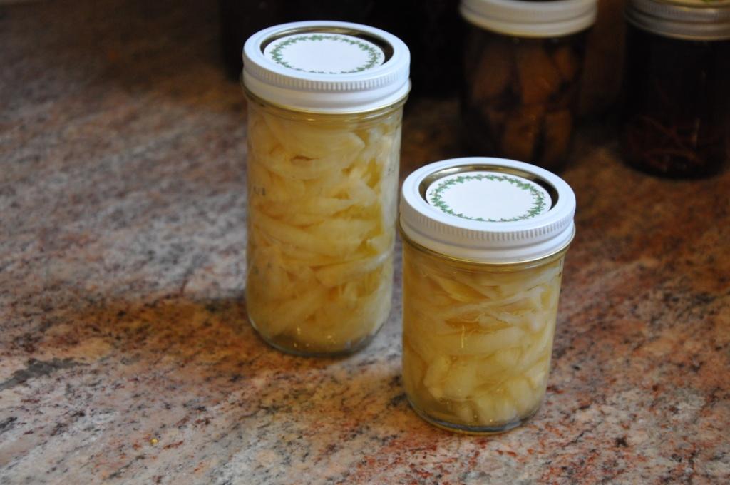 Pickled Fennel in Herb Scented Champagne Vinegar