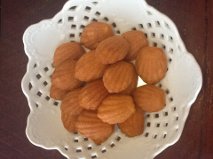 Burnt butter and honey Madeleines