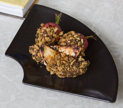 Roasted Root Vegetables with Soy Caramel and Crisped Rice