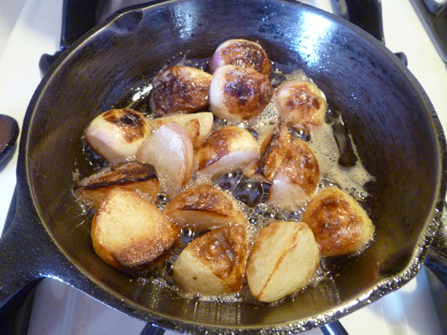 Browned Butter Baby Turnips
