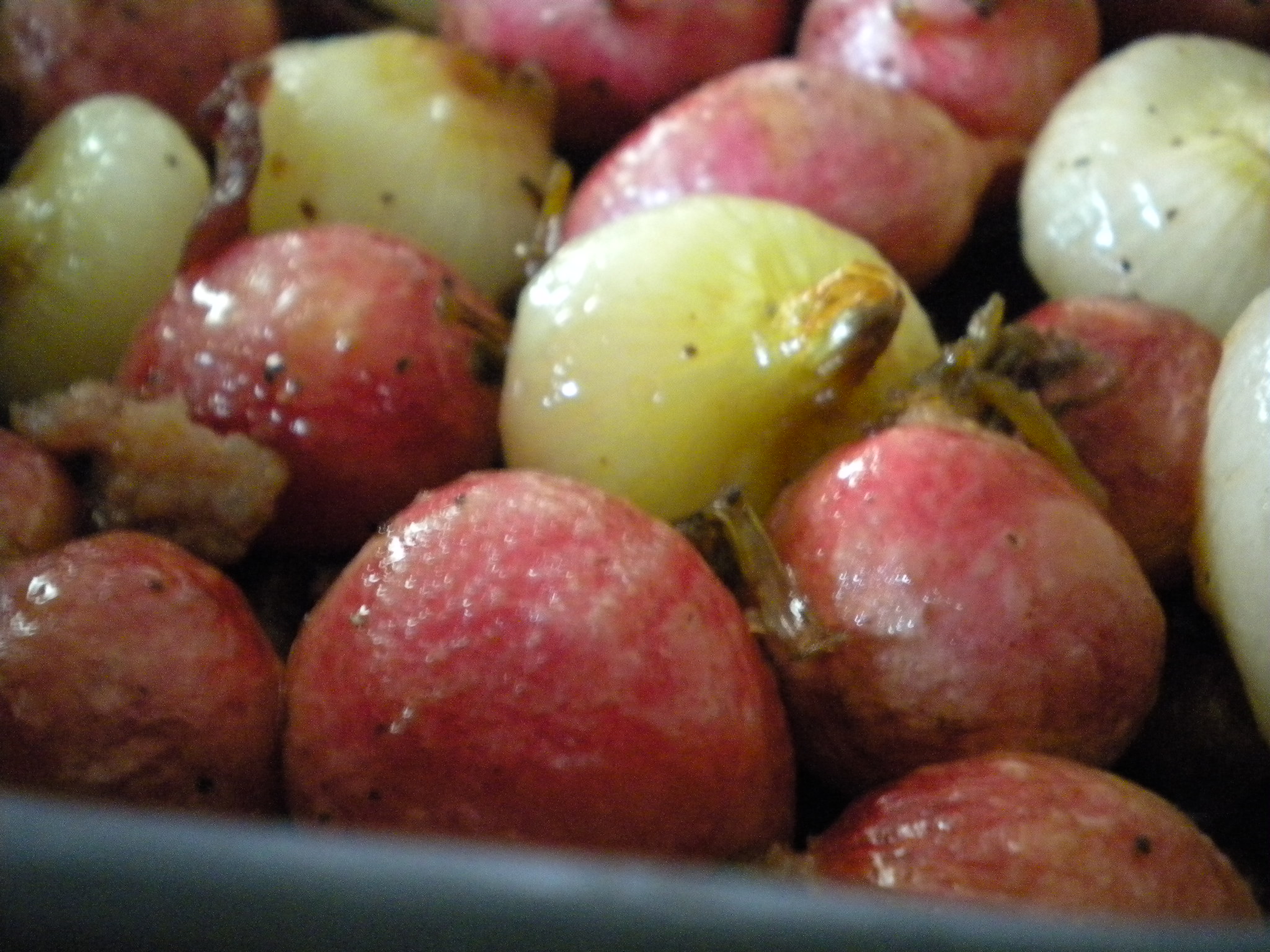 Radish Cippolini Roast