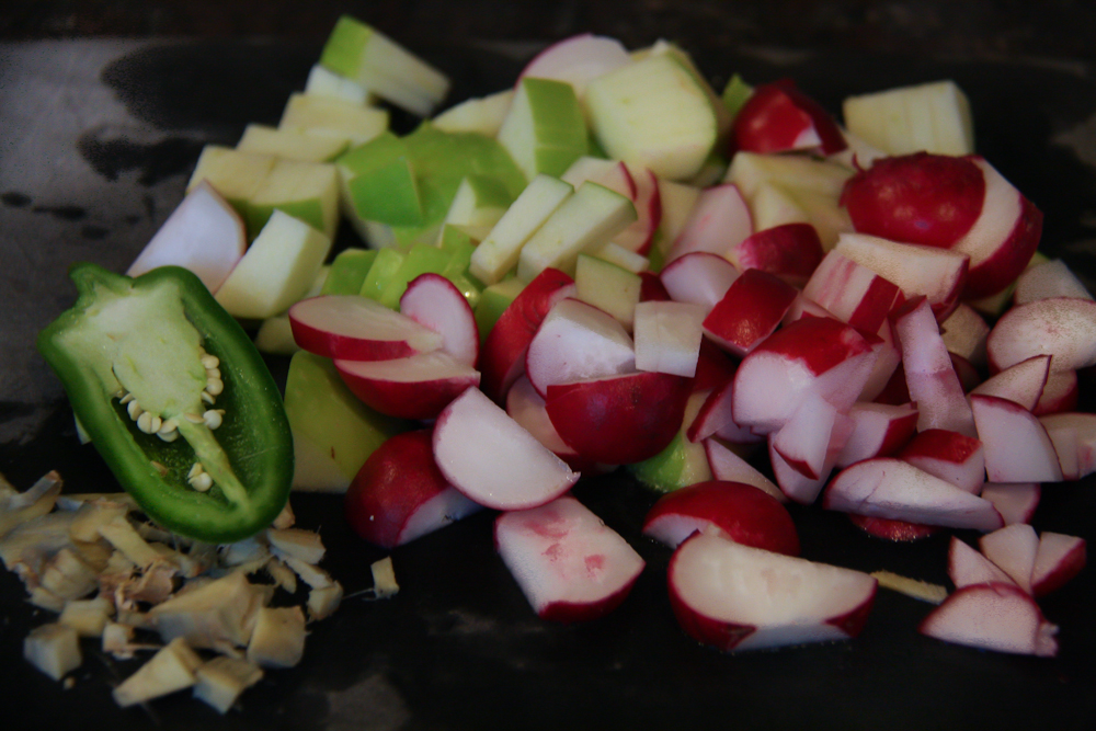 Radish Mint Relish Delish