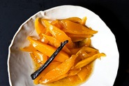 Rum-Spiked Roasted Caramelized Mango