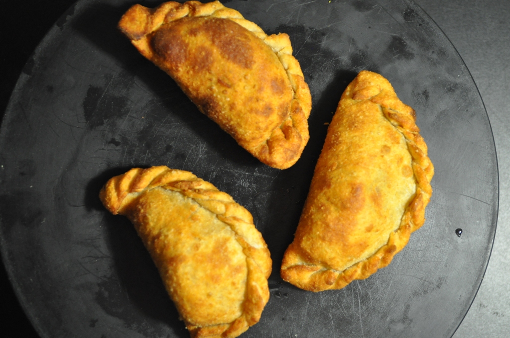 Papa , Mumma and Baby Empanada- Fresh Chickpea and Peas Empanada