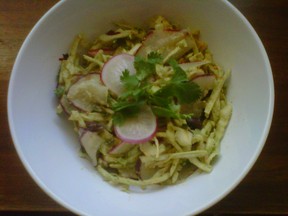 Southwestern Slaw with Creamy Cilantro-Lime Dressing