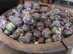 Black Olive Stuffed Artichokes