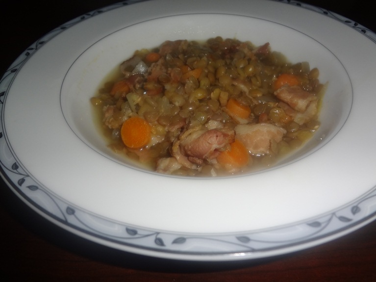 Simple Braised Lentils