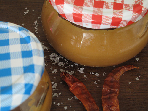 Caramelised Salted and Chillied White Chocolate